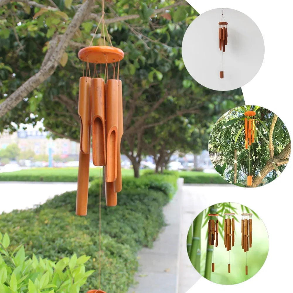 75cm bamboo wind chime and wind chime crafts are suitable for outdoor garden