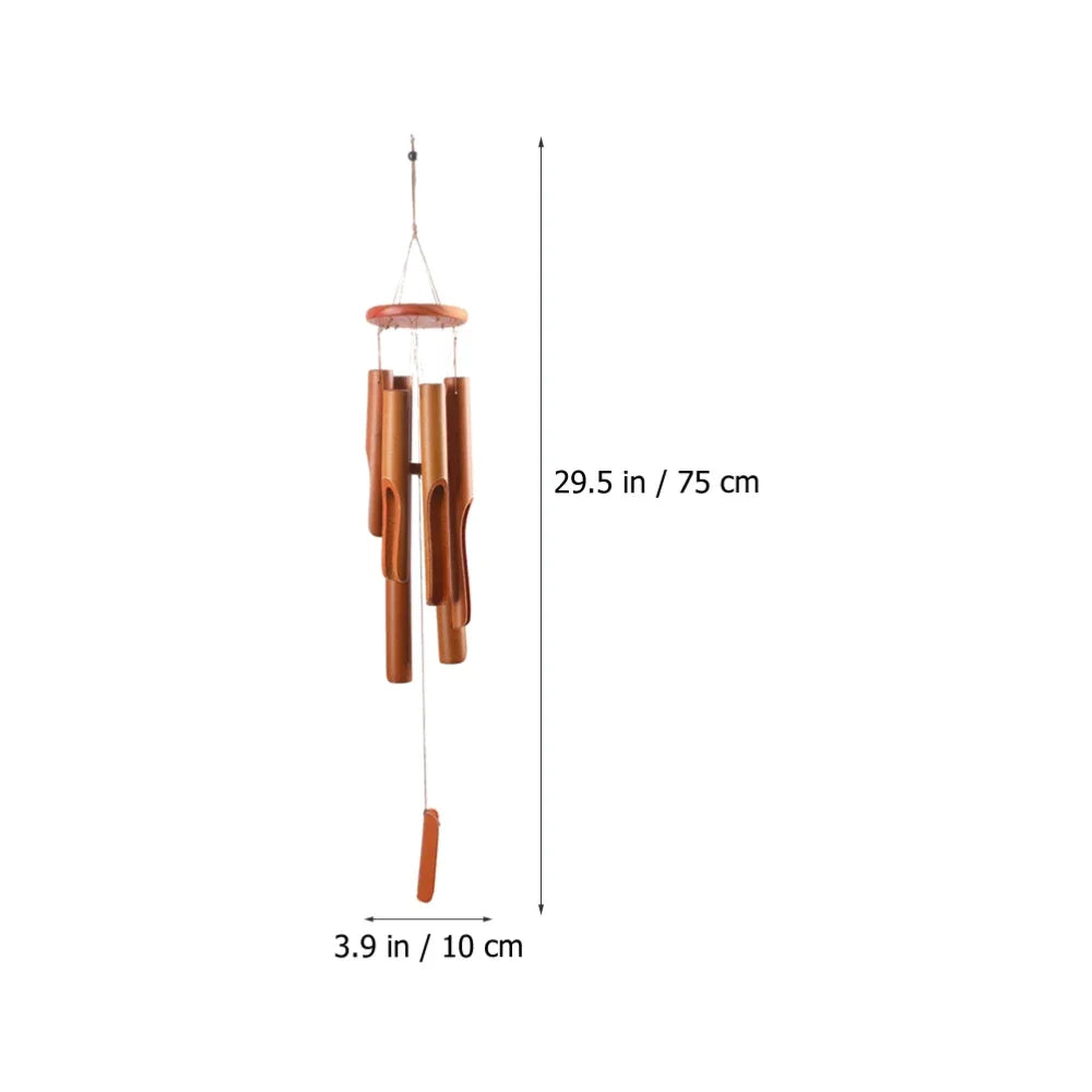 75cm bamboo wind chime and wind chime crafts are suitable for outdoor garden
