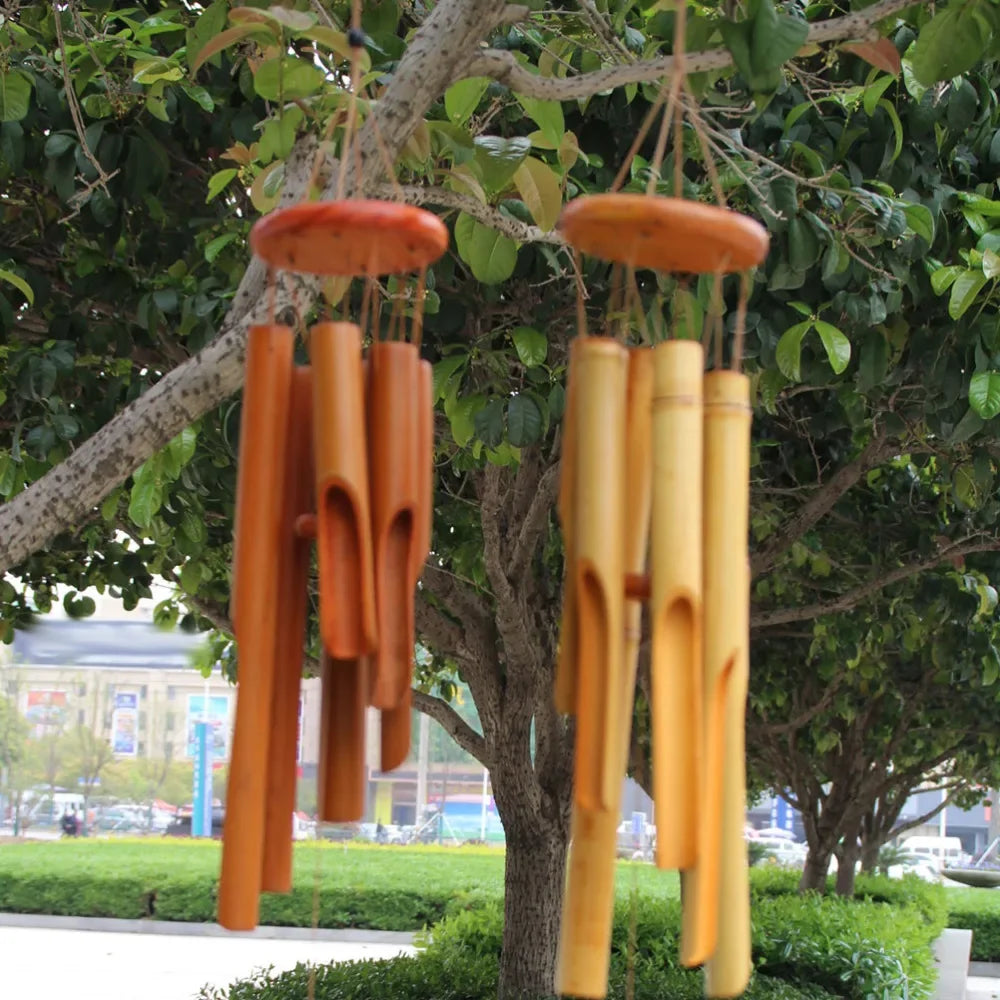 75cm bamboo wind chime and wind chime crafts are suitable for outdoor garden